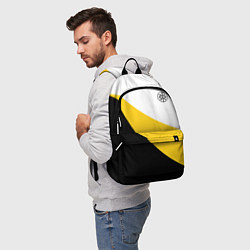 Рюкзак Мы русские с нами Бог малый черный кцк Николай II, цвет: 3D-принт — фото 2