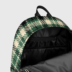 Рюкзак Полосатый пиксель, цвет: 3D-принт — фото 2