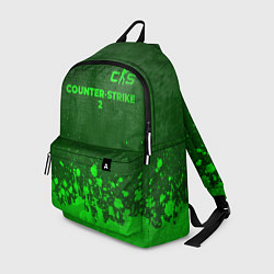 Рюкзак Counter-Strike 2 - green gradient посередине, цвет: 3D-принт