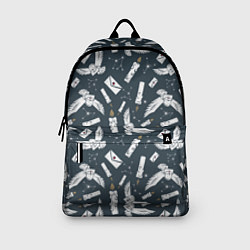 Рюкзак Гарри Поттер - паттерн c Буклей и письмом, цвет: 3D-принт — фото 2