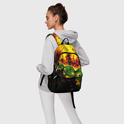 Рюкзак Абстракция осколки, цвет: 3D-принт — фото 2