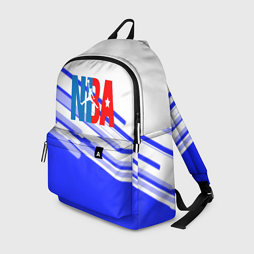 Рюкзак NBA geometry steel / 3D-принт – фото 1