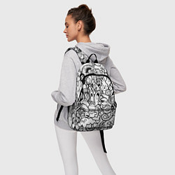 Рюкзак Каляки маляки, цвет: 3D-принт — фото 2