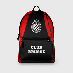 Рюкзак Club Brugge - red gradient по-центру, цвет: 3D-принт — фото 2