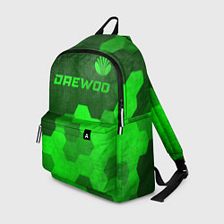 Рюкзак Daewoo - green gradient посередине, цвет: 3D-принт