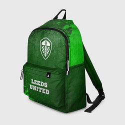 Рюкзак Leeds United - green gradient по-центру, цвет: 3D-принт