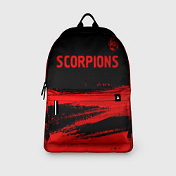 Рюкзак Scorpions - red gradient посередине, цвет: 3D-принт — фото 2