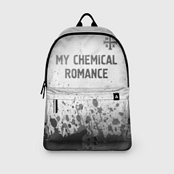 Рюкзак My Chemical Romance - white gradient посередине, цвет: 3D-принт — фото 2
