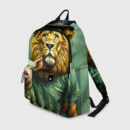 Рюкзак Лев со свиньей / 3D-принт – фото 1