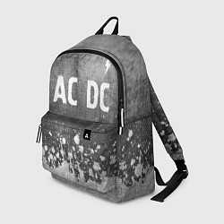 Рюкзак AC DC - grey gradient посередине, цвет: 3D-принт