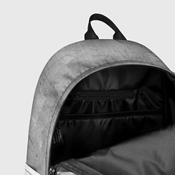 Рюкзак AC Milan - grey gradient посередине, цвет: 3D-принт — фото 2