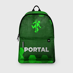 Рюкзак Portal - green gradient по-центру, цвет: 3D-принт — фото 2
