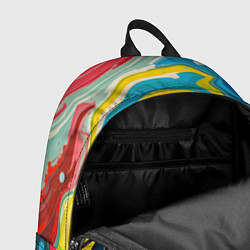 Рюкзак Дружба человечков, цвет: 3D-принт — фото 2