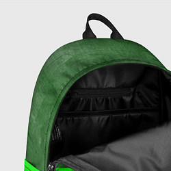 Рюкзак PUBG - green gradient посередине, цвет: 3D-принт — фото 2