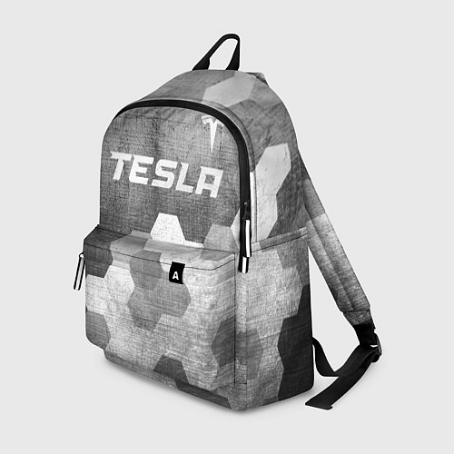 Рюкзак Tesla - grey gradient посередине / 3D-принт – фото 1