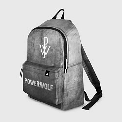 Рюкзак Powerwolf - grey gradient по-центру, цвет: 3D-принт