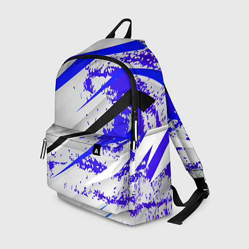 Рюкзак Color white blue / 3D-принт – фото 1
