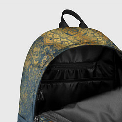 Рюкзак Слон лотос и золотая мандала, цвет: 3D-принт — фото 2
