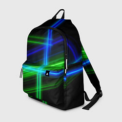 Рюкзак Color blue black green, цвет: 3D-принт