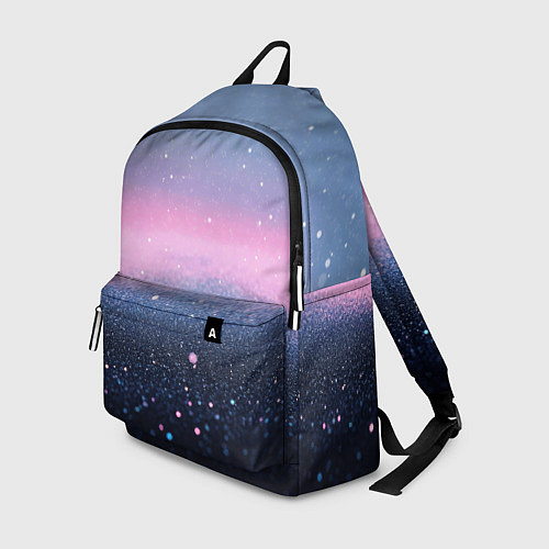 Рюкзак Восход с блестками - текстура / 3D-принт – фото 1