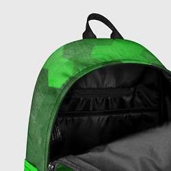 Рюкзак Opel - green gradient по-центру, цвет: 3D-принт — фото 2