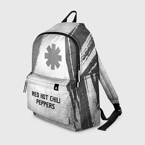 Рюкзак Red Hot Chili Peppers - white gradient по-центру / 3D-принт – фото 1