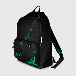 Рюкзак Color black turquoise, цвет: 3D-принт