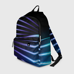 Рюкзак Color black blue, цвет: 3D-принт