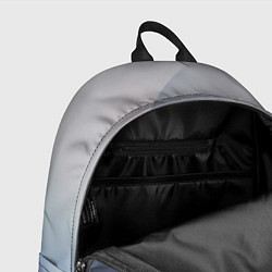 Рюкзак Color grey with stripes, цвет: 3D-принт — фото 2