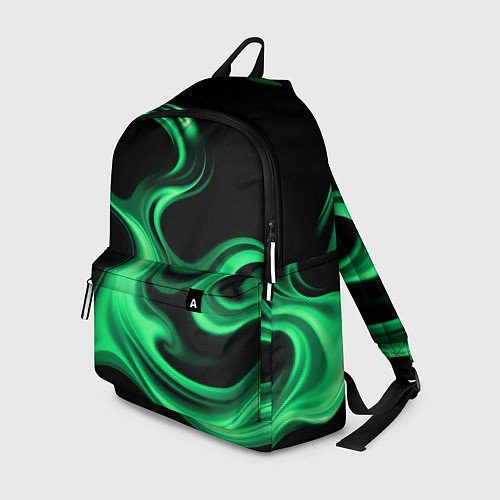 Рюкзак Color green smoke / 3D-принт – фото 1