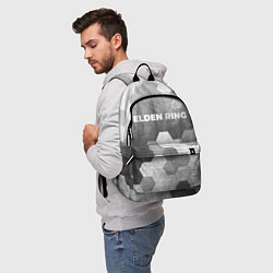 Рюкзак Elden Ring - grey gradient посередине, цвет: 3D-принт — фото 2