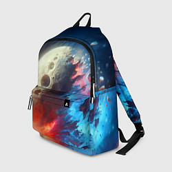 Рюкзак Разрыв космического тела - нейроарт, цвет: 3D-принт