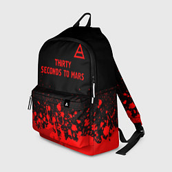 Рюкзак Thirty Seconds to Mars - red gradient посередине, цвет: 3D-принт