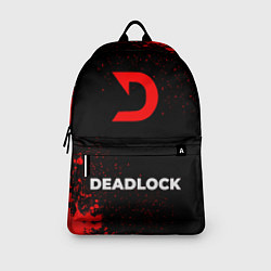Рюкзак Deadlock - red gradient по-центру, цвет: 3D-принт — фото 2