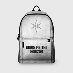 Рюкзак Bring Me the Horizon - white gradient по-центру, цвет: 3D-принт — фото 2