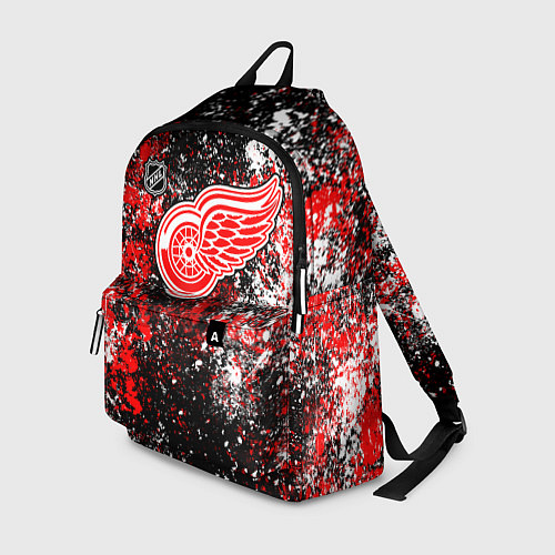 Рюкзак Detroit Red Wings NHL black / 3D-принт – фото 1