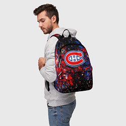 Рюкзак Montreal Canadiens NHL black, цвет: 3D-принт — фото 2