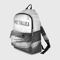 Рюкзак Metallica - white gradient посередине, цвет: 3D-принт
