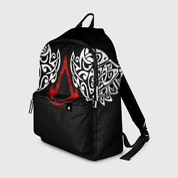 Рюкзак Силуэт ворона - Aссасинс Крид, цвет: 3D-принт