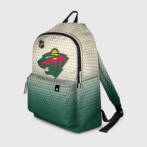 Рюкзак Миннесота Уайлд - геометрический градиент / 3D-принт – фото 1