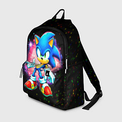 Рюкзак Sonic in space, цвет: 3D-принт