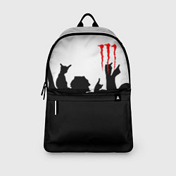 Рюкзак Monster energy rock black, цвет: 3D-принт — фото 2