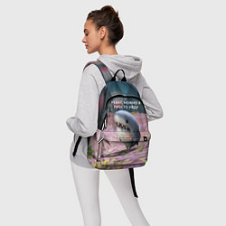 Рюкзак Ребят, можно я просто уйду - забавная акула Вика, цвет: 3D-принт — фото 2