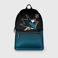 Рюкзак Сан Хосе Шаркс - градиент, цвет: 3D-принт — фото 2