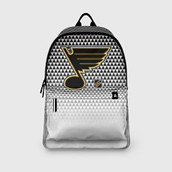 Рюкзак Сент Луис Блюз - белый градиент, цвет: 3D-принт — фото 2