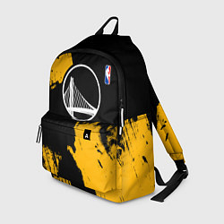 Рюкзак Голден Стэйт Уорриорз - брызги желтой краски, цвет: 3D-принт