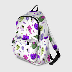 Рюкзак Halloween purple pumpkin pattern