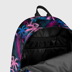 Рюкзак Palm pink blue pink, цвет: 3D-принт — фото 2