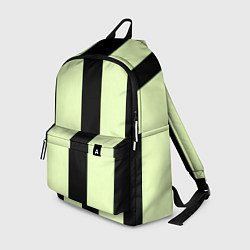 Рюкзак Color light green black line, цвет: 3D-принт