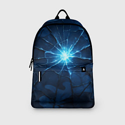 Рюкзак Синий камуфляж со вспышками, цвет: 3D-принт — фото 2